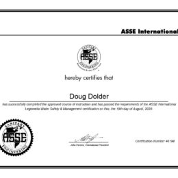 Solid Blend Case Managers IAPMO Certification